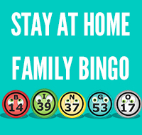 Stay At Home Family Bingo